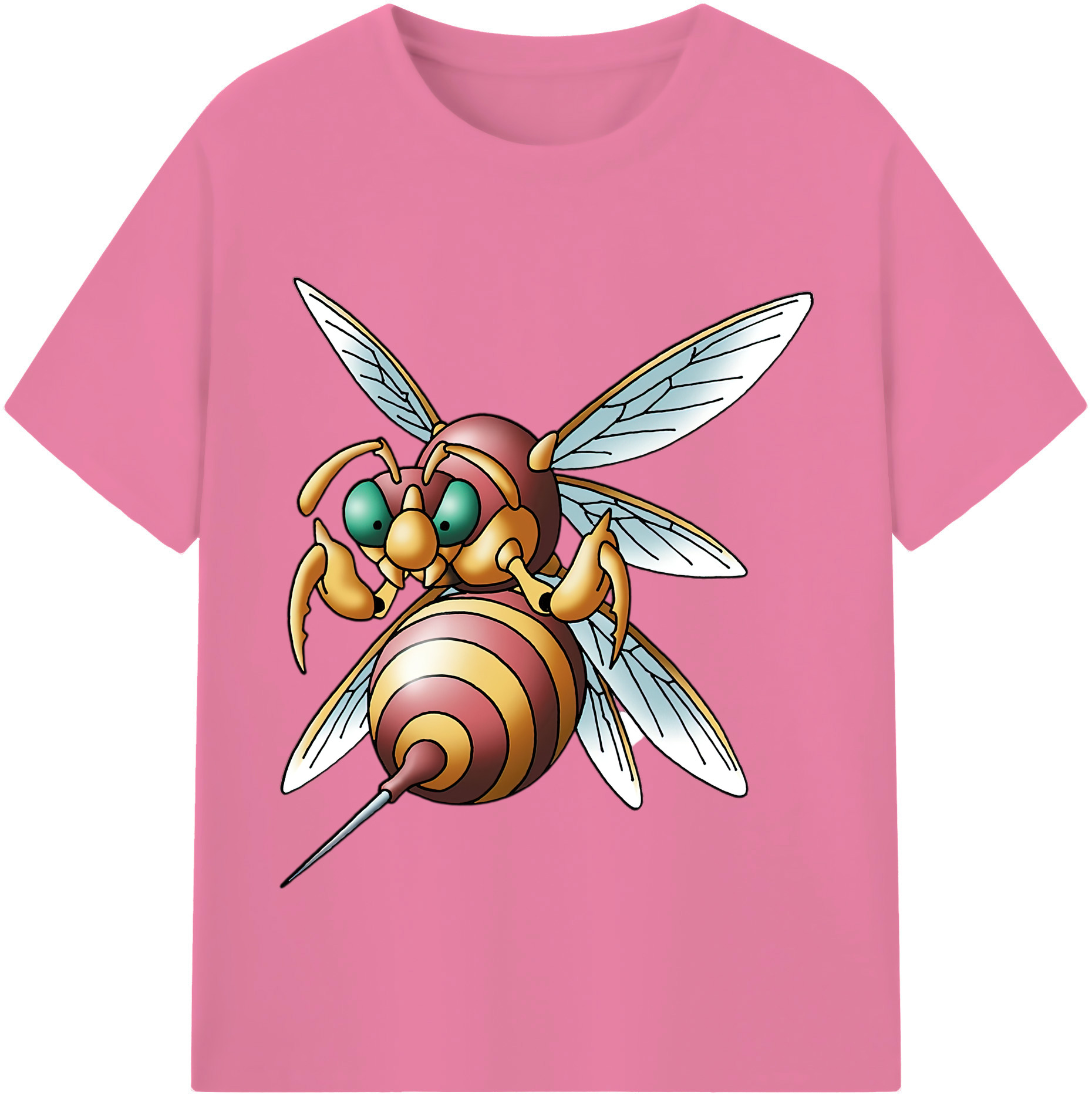 （画像用） ドラゴンクエスト Doragon Kuesuto Dragon Quest 綿100％半袖Tシャツ（フロントプリント）